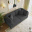 2 Seater Corduroy Sofa-1497992341