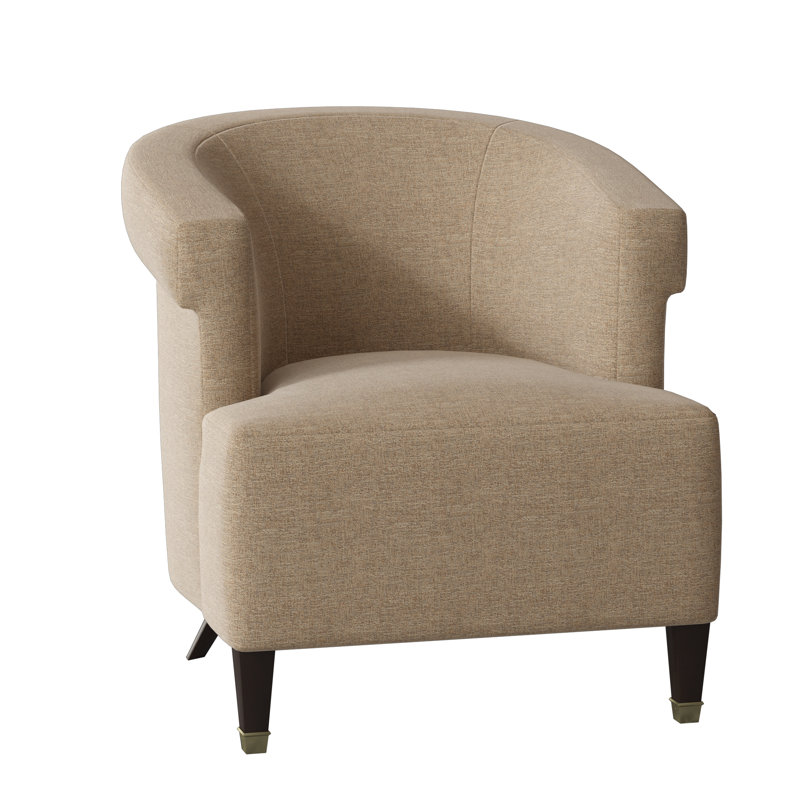 Fauteuil large de 30,5 po Madame, Lin d'Élise, Noyer américain