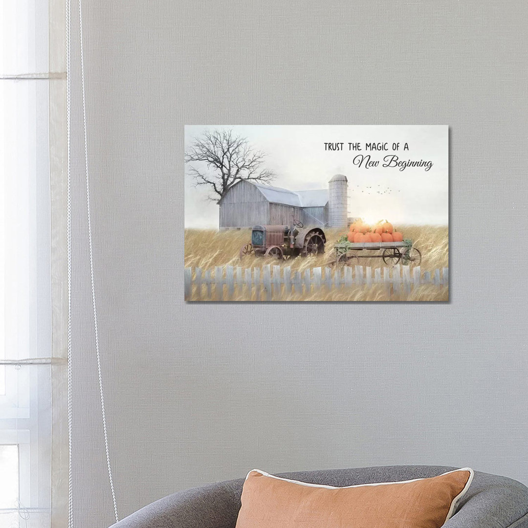 New Beginning by Lori Deiter - Wrapped Canvas Print