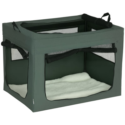 Collapsible Pet Carrier with 3 Doors