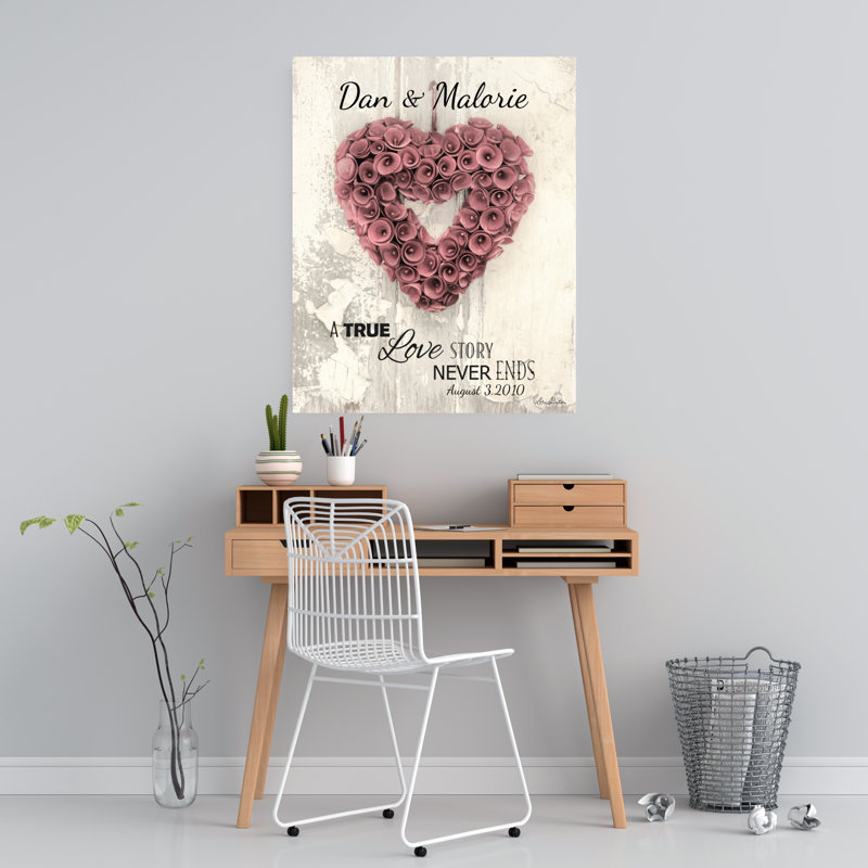 Décalcomanie murale personnalisée love story, Oui