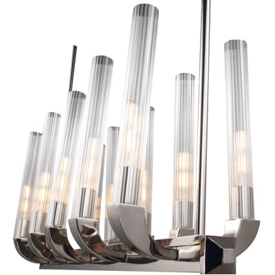 Pendentif île de cuisine 10 lumières Kelley
