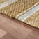 Coastal Striped Jute Blend Hand-Woven Indoor Area Rug