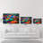Elegant Tempered Glass Painting, 27.6 x 43.3 Inches | 100% Tempered Glass, Thickness: 0.16 Inches | UV Printed Artwork, Perfect for Home Decor & Modern Interiors, Stunning Visuals for Any Room