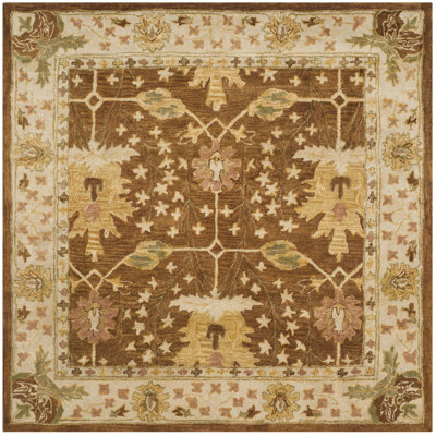 Antiquity Hand-Tufted Brown / Beige Area Rug