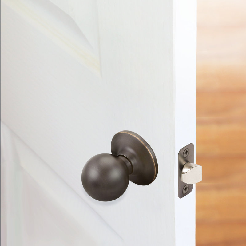 Ball Pasage Hall/Closet Door Knob, Oil Rubbed Bronze