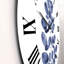 Eucalyptus bleu marine II - Horloge murale traditionnelle-60327986