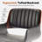 Chayne Faux Leather Upholstered Swivel Dining Armchairs-1483545561