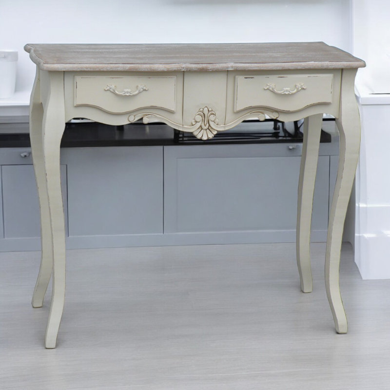 90cm Solid Wood Console Table