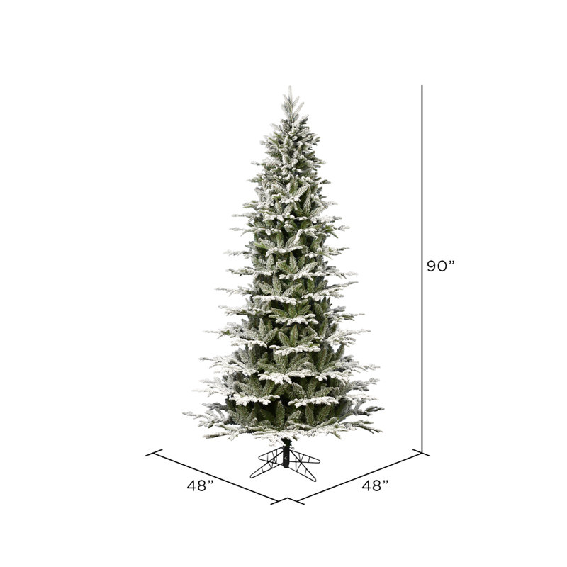 Artificial Fir Christmas Tree, 7.5'