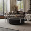 Ensemble de tables basses rondes en marbre italien