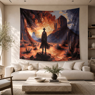 Tapisserie murale Southwestern Cowboy Outlaw