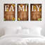 3 Piece Wrapped Canvas Print-1195387223