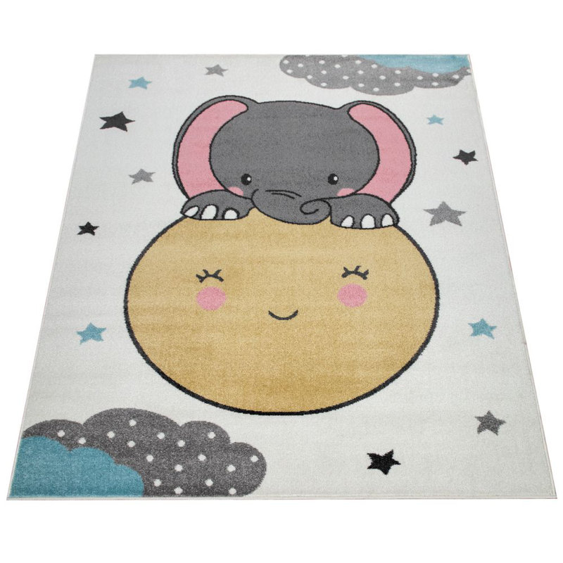 Shawn Flatweave Cream Rug, Rectangle 133 x 190cm