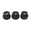 Ensemble de 3 porte-bougies Jack-O-Lantern - 3 x 3,5 x 3,5-112543208