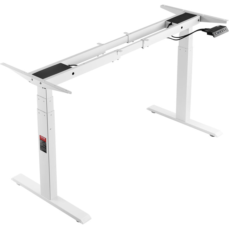 Mekhya Adjustable Metal Base Standing Desk Converter, 50.79" H x 70.08" W x 22.83" D