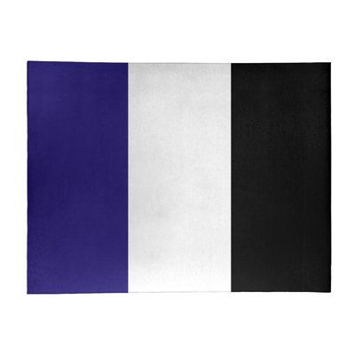 Tapis en poly à rayures de football baltimore