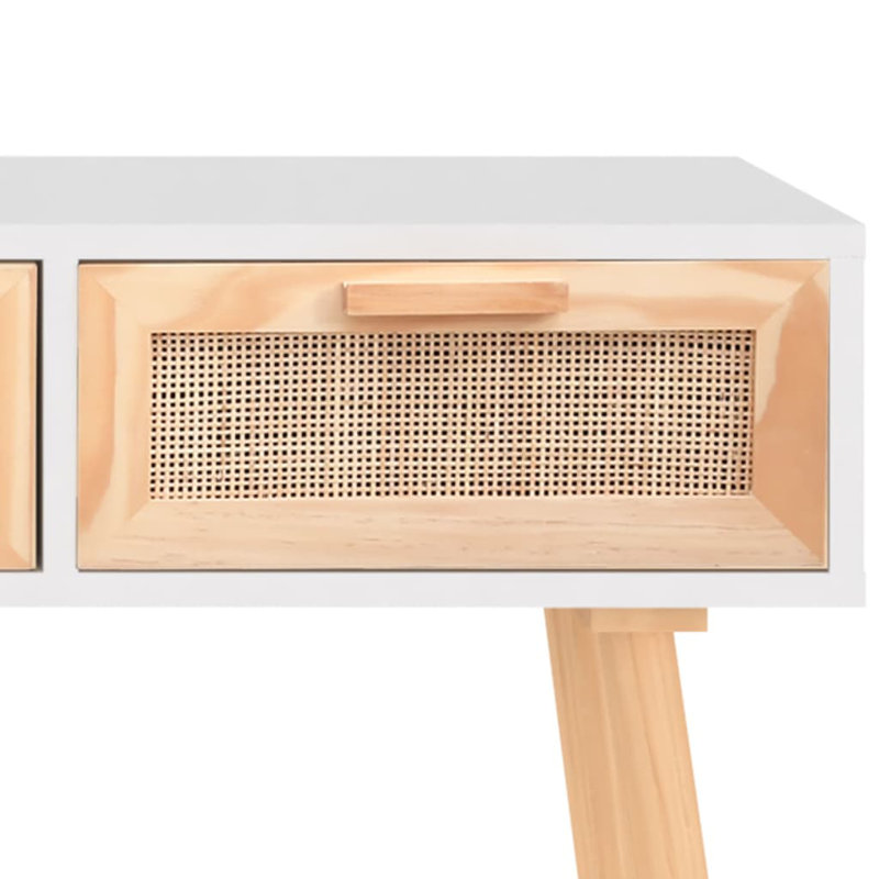 Wassim 105cm Console Table, White