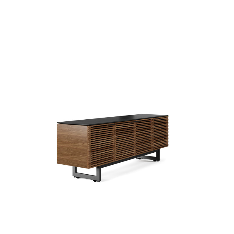 Corridor Media Console, Natural Walnut