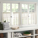 Sheer Curtain Panel Pair