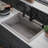 Karran Quartz 33'' X 22'' Single Bowl Top Mount Drop-in Kitchen Sink Kit-50597919