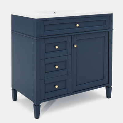 Meuble-lavabo simple 35,03 avec comptoir