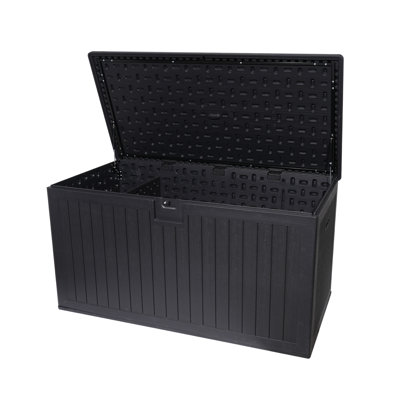 260 Gallon Resin Outdoor Deck Box Waterproof