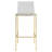 Counter Stool with Metal Frame