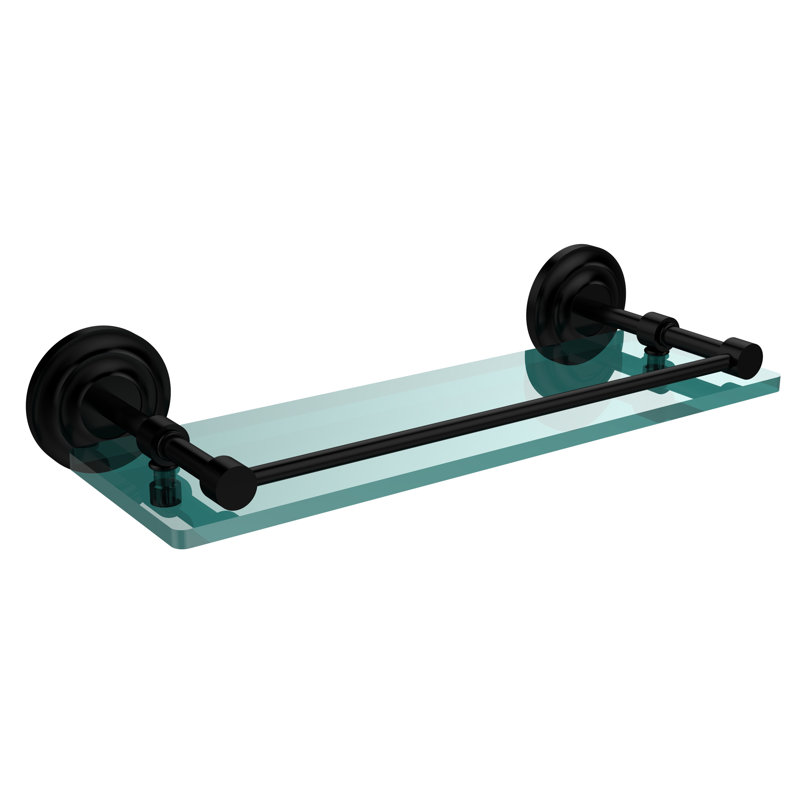 Leamore Bracket Shelf, Matte Black