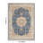 Rectangle Machine Woven Polypropylene Area Rug-71172471-71172475