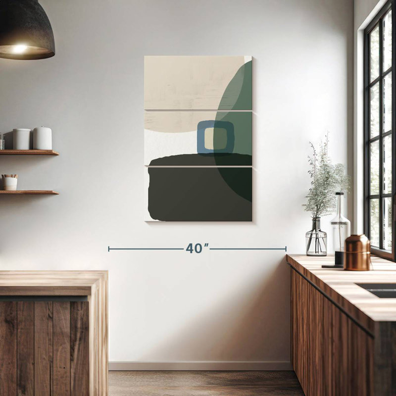 Avery Mid Century Abstract I, 38" H x 24" W