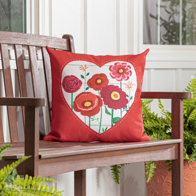 Housse de coussin intérieure / extérieure en polyester