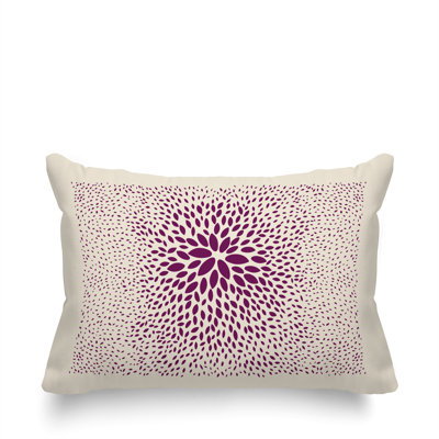 Housse et insert de coussin rectangulaire intérieur / extérieur en polyester filé Bavière