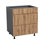 WITKITCHENS Cabitet moderne avec panneaux de particules l 21 x P 24 x H 1/2 