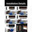 50"Black Electronic Suspended Simulated Flame Electric Fireplace Heater-118373428