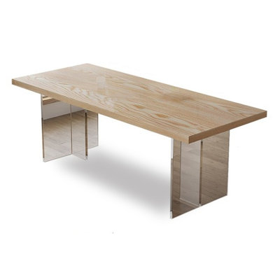 Modern minimalist acrylic dining table