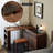 Multi-functional retractable makeup vanity