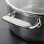 Tramontina Tri-Ply Clad 14 Pc Stainless Steel Cookware Set with Glass Lids