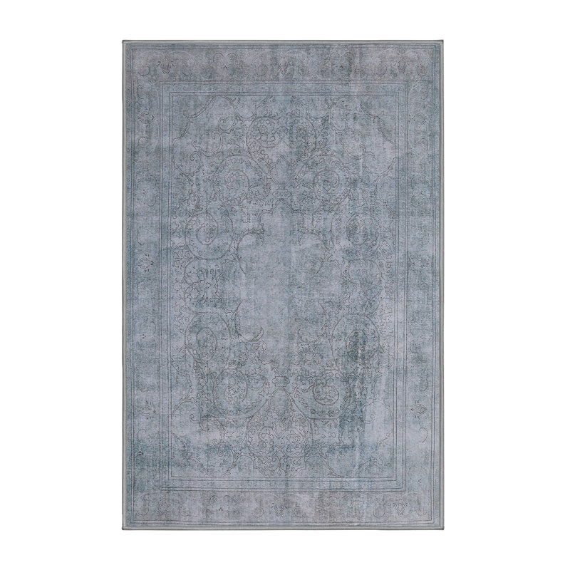 Tapis oriental gris Defiance, Rectangle 7 pi x 9 pi