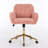 Office Chair,Artificial Rabbit Hair Home Office Chair ,Adjustable Desk Chair Swivel Office Chair,Vanity Chair-2047132340