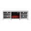 Latitude Run 178 cm W Black Electric Fireplace with 5120 BTU-1058744080