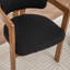 Bula Stanford Upholstered Curved Solid Wood Dining Chair-114256777
