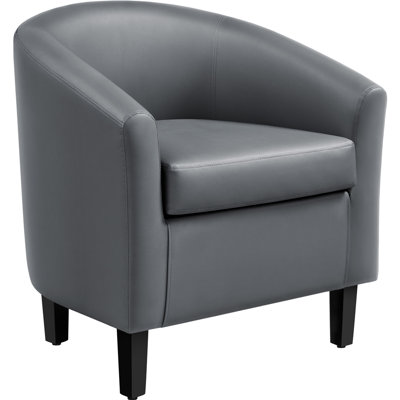 Seldon 28'' H Barrel Chair Modern Tub Club Chair Upholstered Armchair