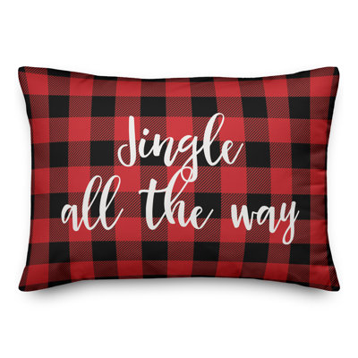  Coussin lombaire à carreaux Jingle