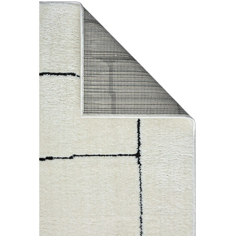 Senada Geometric Machine Made Indoor / Outdoor Area Rug, Runner 2'7" x 9'10"