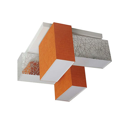 Partida Fabric Semi Flush Mount