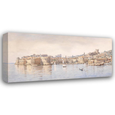 "View of Ragusa" by  Anton Perko - Gallery Wrap Canvas Wall Art