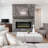 Rayva Classic Built-in or Wall-Mounted Direct Vent Electric Fireplace Insert-706283962