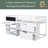 Guillerma Kids Twin Loft Bed with Drawers-416773725