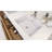 Ferrante 59.05 " W Freestanding Standard Free Standing Single Double Vanity Bathroom Vanity With Acrylic Top-2064000245